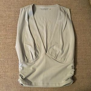 Green Abercrombie tank